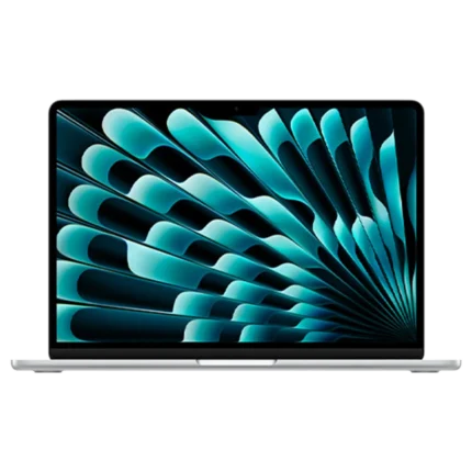 MacBook Air 13 pouces M3 reconditionné argent, vu de face