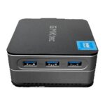 Mini PC GMKtec G2 Plus Intel N150 reconditionné, vue de côté : 3 ports USB