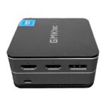 Mini PC GMKtec G2 Plus Intel N150 reconditionné, vue de face : 2 HDMI et DisplayPort